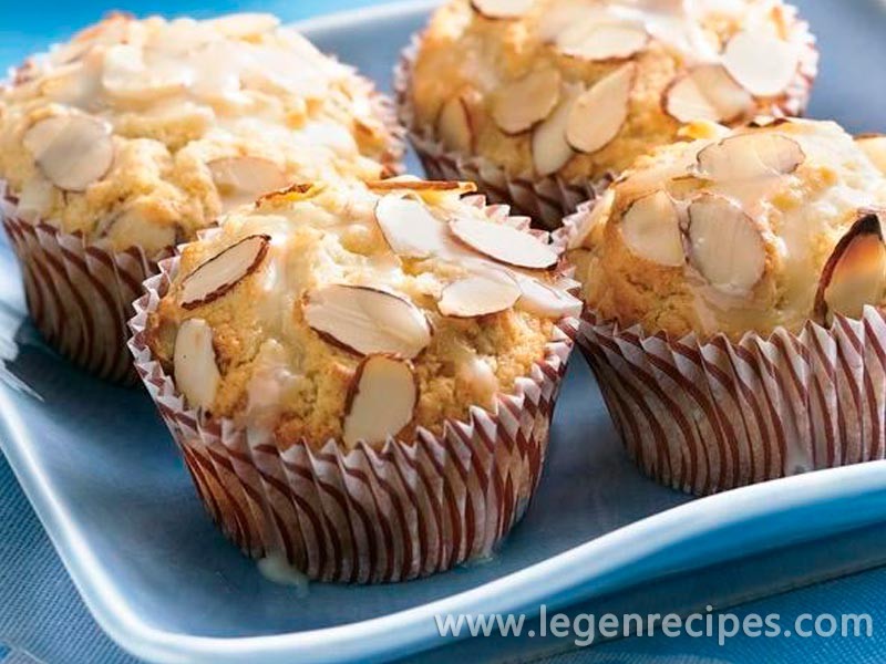 Almond-Tres Leches Muffins
