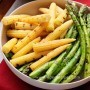 Asparagus and corn