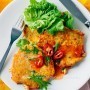 Baby corn and noodle fritters