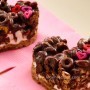 Chocolate Cheerios Marshmallow Hearts