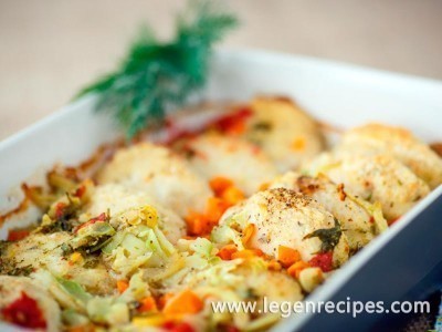 Cutlets in the oven: recipe diet a meat dish with vegetables