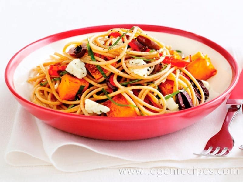 Fast and healthy high-fibre pasta