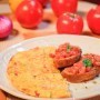 Italian omelet with vegetables