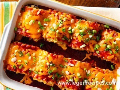 Make-Ahead Cheesy Barbecue Chicken Lasagna Roll-Ups