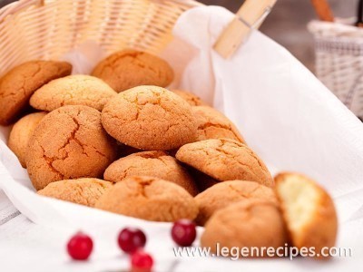 Tangerine cookies