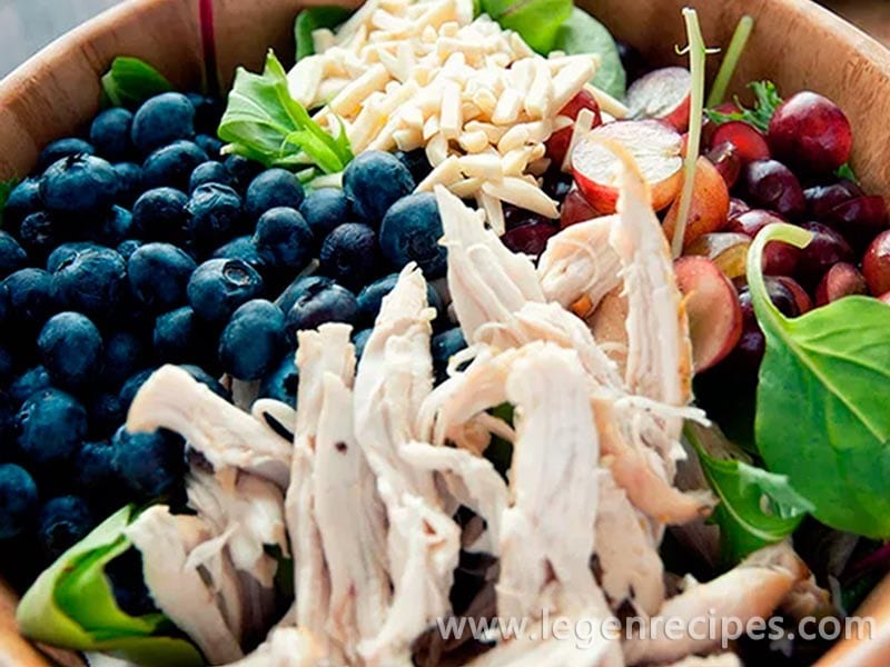 Chicken Salad With Almond Dressing Recipe