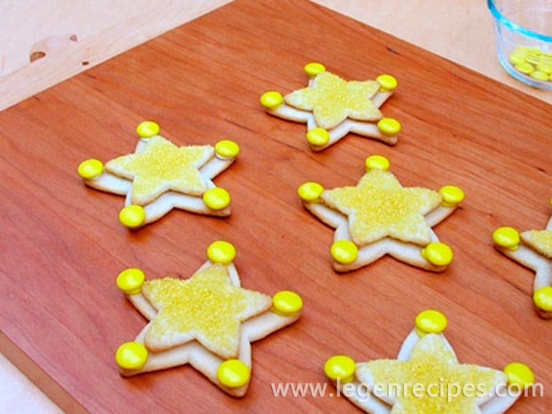 Cookies in the form of Sheriff woody