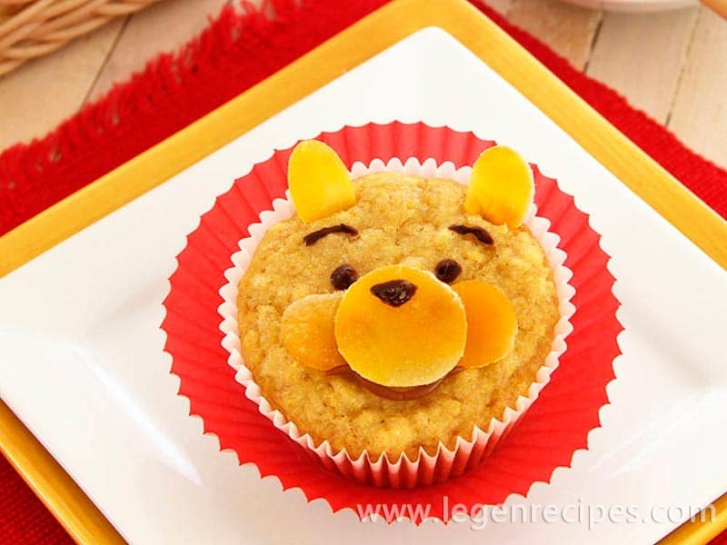 Winnie the Pooh Hunny Corn Muffins