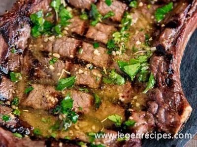 Grilled Steaks With Herb Butter Recipe
