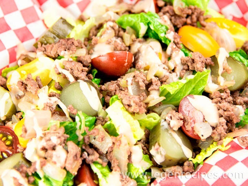 Hamburger Salad Recipe