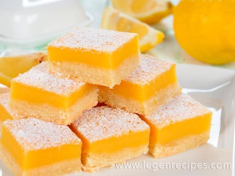 Lemon bars recipes