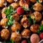 Mustard-Maple Glazed Turkey Meatballs Recipe