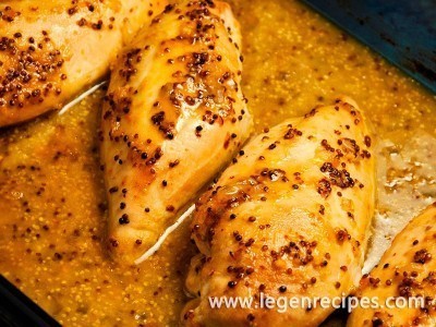 Orange-Mustard Chicken Recipe
