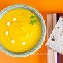 Pumpkin cream soup French recipe