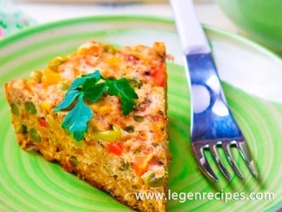 Recipe casseroles with vegetables