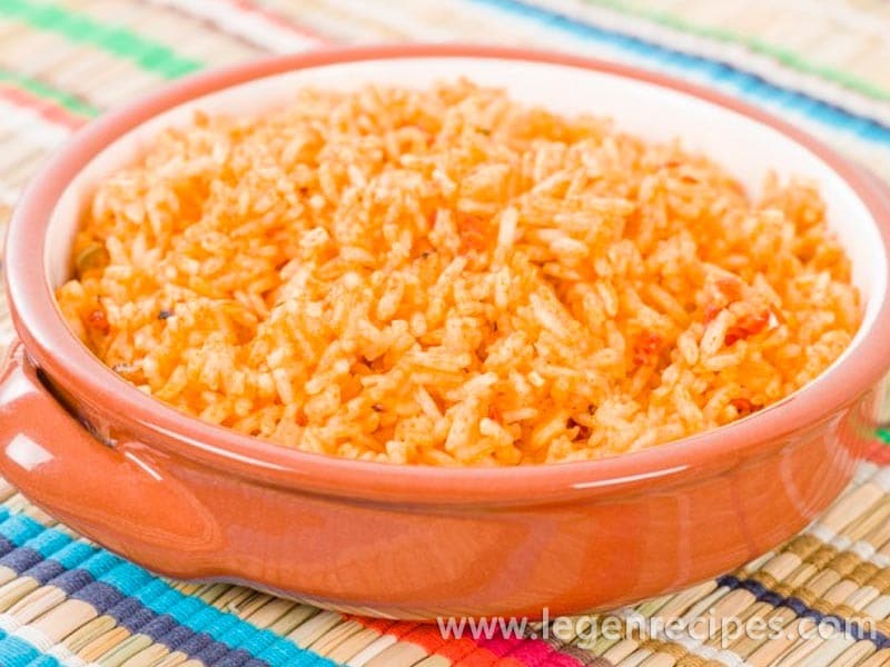 Recipe rice Mexican