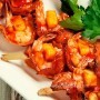 Shrimp, Pineapple and Bacon Skewers Recipe