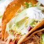 Slow Cooker Mexican Shredded Chicken Tacos