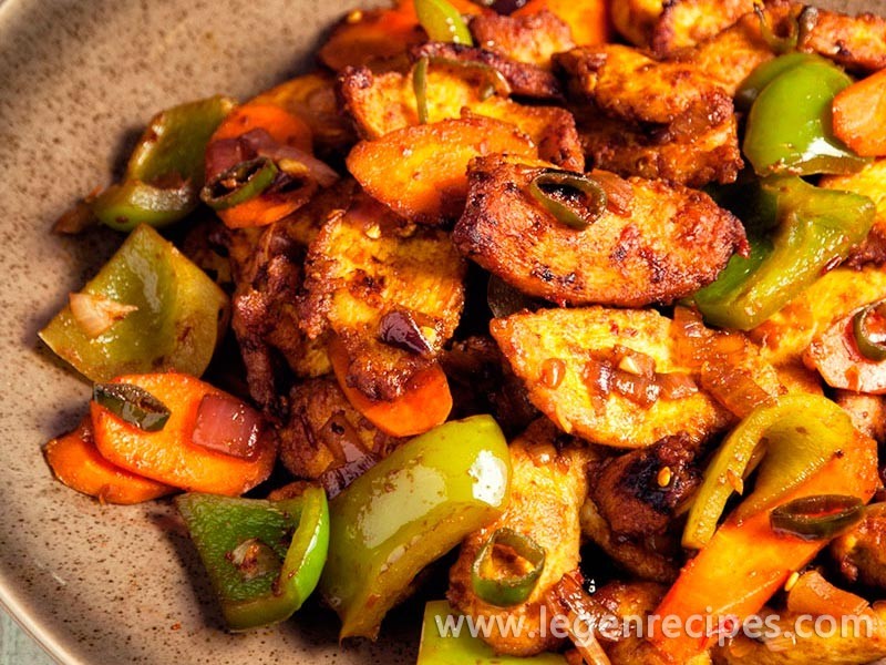 Spicy Indian Chicken Stir-Fry Recipe