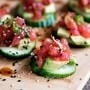 Spicy Tuna And Cucumber Bites Recipe