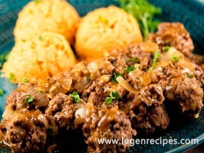 Steak Meatballs with Mashed Potatoes Recipe