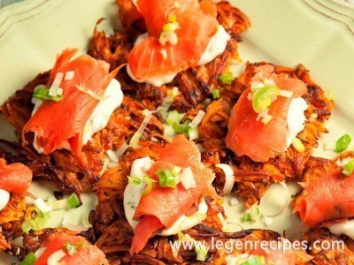 Sweet Potato Rosti With Smoked Salmon Recipe