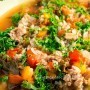 Turkey, Kale, and Cauliflower Soup Recipe