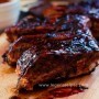 Baby Back Ribs with Blueberry Balsamic Barbecue Sauce