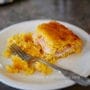 Baked Rice Cake with Ham and Cheese