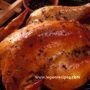 Baked chicken with oranges and ginger