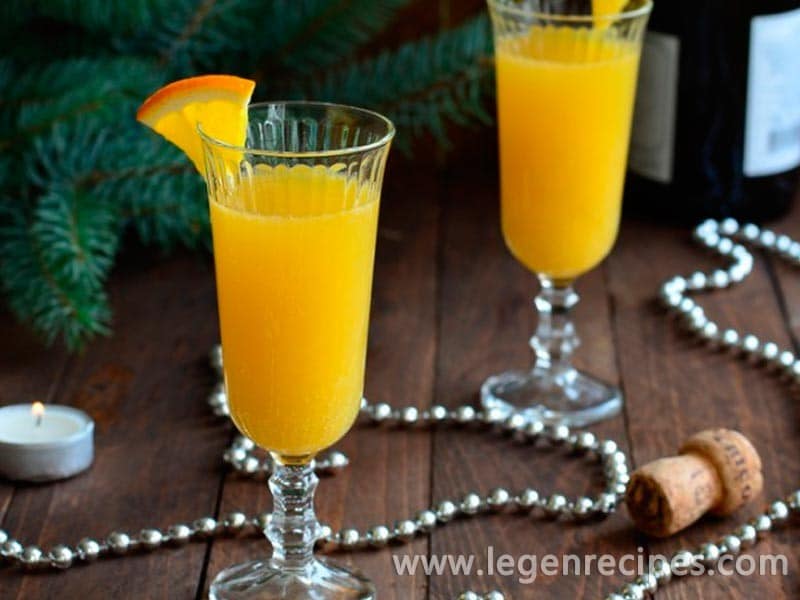 Cocktail recipe Mimosa
