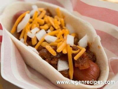 Coney Island Hot Dog Taco Boats