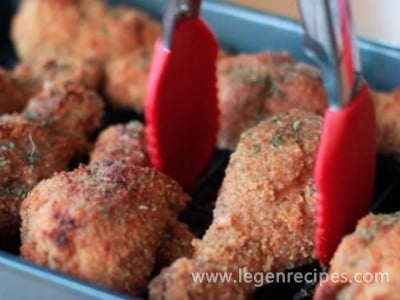 Crispy, Juicy Oven Fried Chicken Drumsticks Recipe