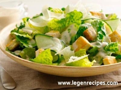 Gluten-Free Tofu Caesar Salads