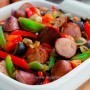 Greek-Style Sausage and Peppers