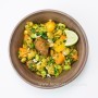 Gujarati Spring Vegetables with Chickpea and Fenugreek Dumplings