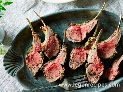 Herb and Mustard-Crusted Rack of Lamb
