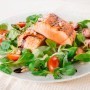 Salmon with nuts