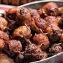 Spicy Bacon-Wrapped Meatballs