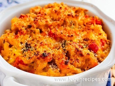 Spicy Roasted Vegetable Macaroni and Cheese