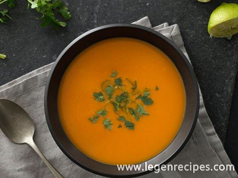 Sweet Potato, Coconut and Gingerroot Soup