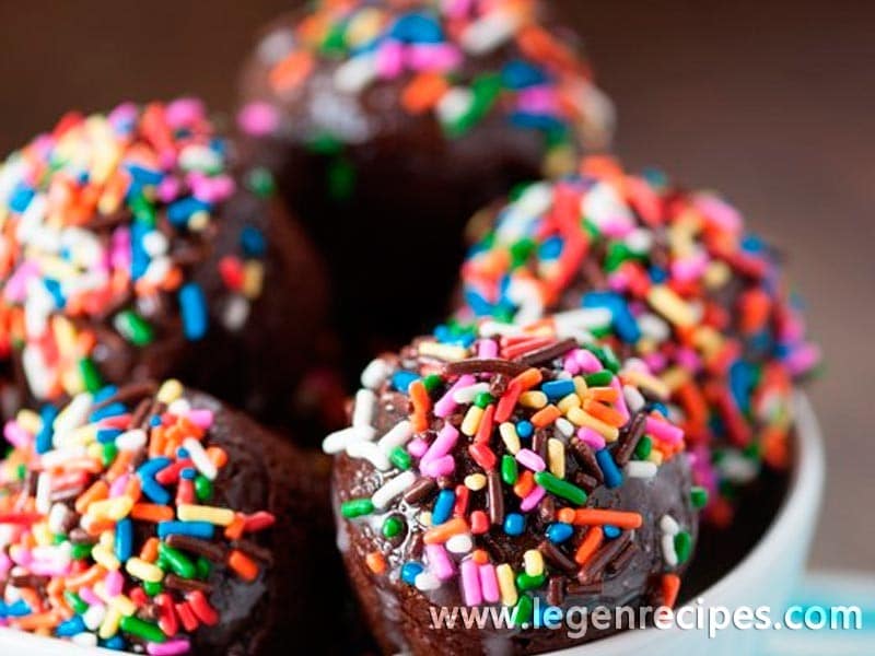 Baked Chocolate Doughnut Holes