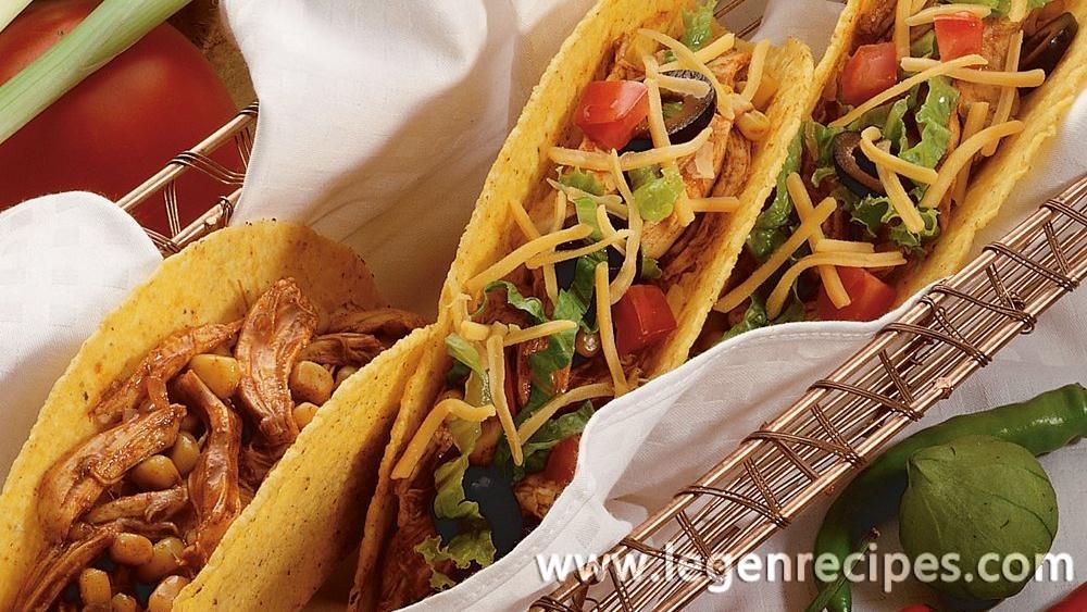 Chicken Corn Tacos - Legendary Recipes %