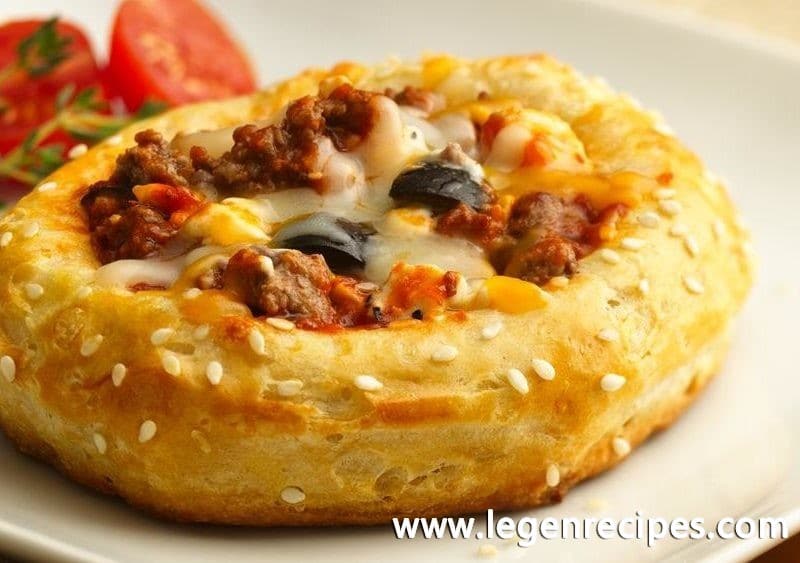 Double Cheeseburger Pizza Rounds