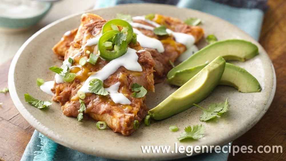 Easy Enfrijoladas Bake - Legendary Recipes %