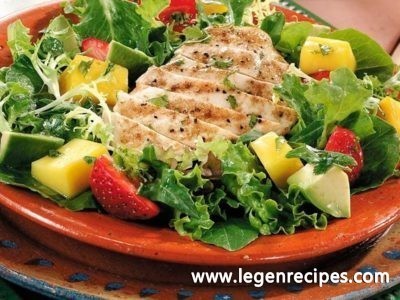 Grilled Margarita Chicken Salad