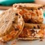 Peanut Butter Chocolate Chip Cookie “Ice Cream” Sandwiches