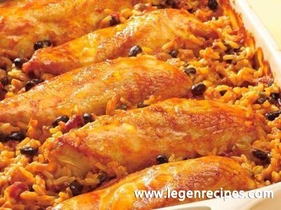 Salsa Chicken and Rice Casserole