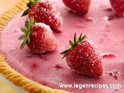 Strawberry Daiquiri Cocktail Pie