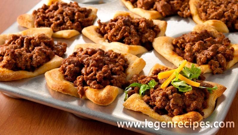 Taco Crescent Cups - Legendary Recipes %